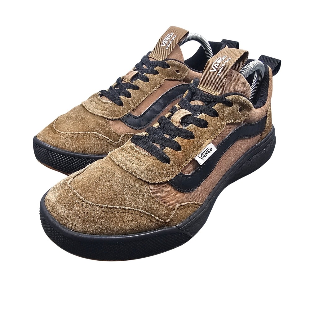 Vans UltraRange EXO Mens 8 Brown Black Suede Sneaker Low Top Gorpcore Streetwear